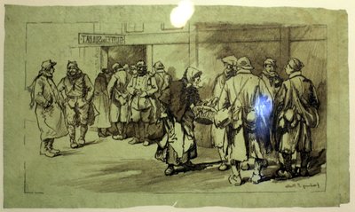 प्रथम विश्व युद्ध के सैनिक द्वारा जुलियन ले ब्लांट